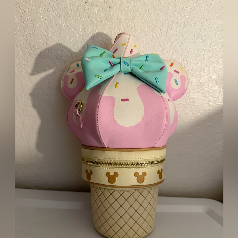 Mickey ice cream loungefly stitch shoppe purse